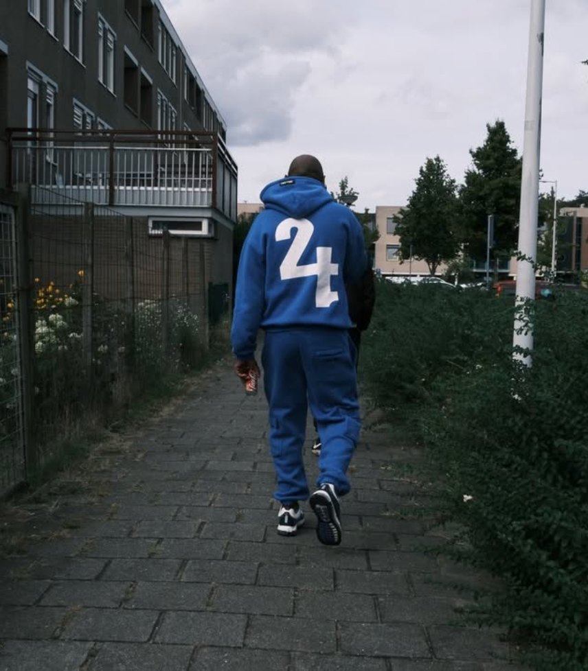 Duo voor een flatgebouw